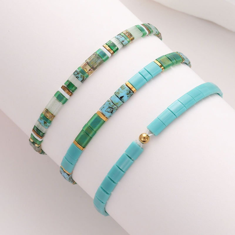 Ensemble Savane (Parures Luna, Émeraude, et Le Morne)