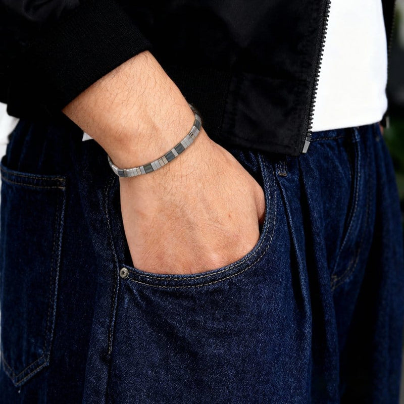 Patine - Bracelet de perles (Pour Lui)