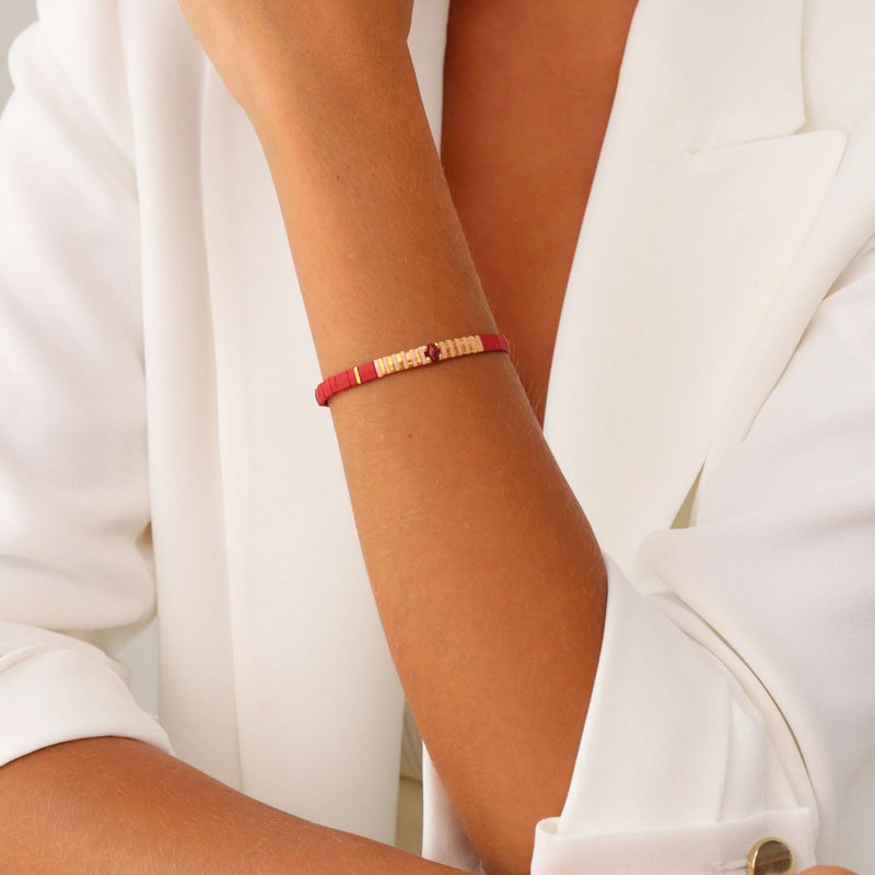 Capucine - Bracelet de perles