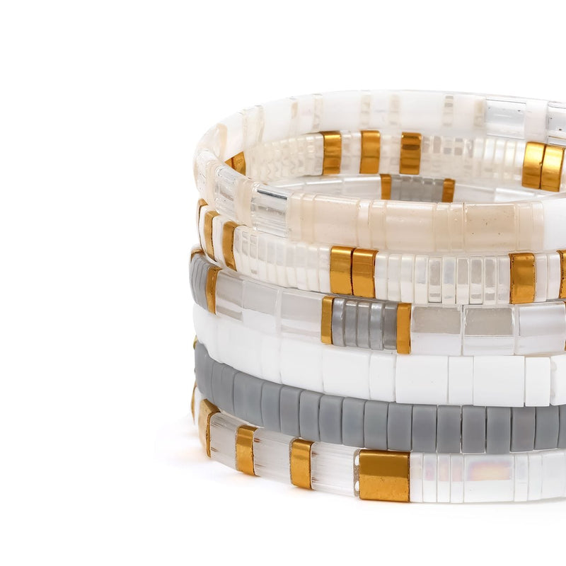 Parure Daria - Bracelets de perles