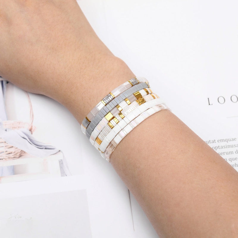 Parure Daria - Bracelets de perles