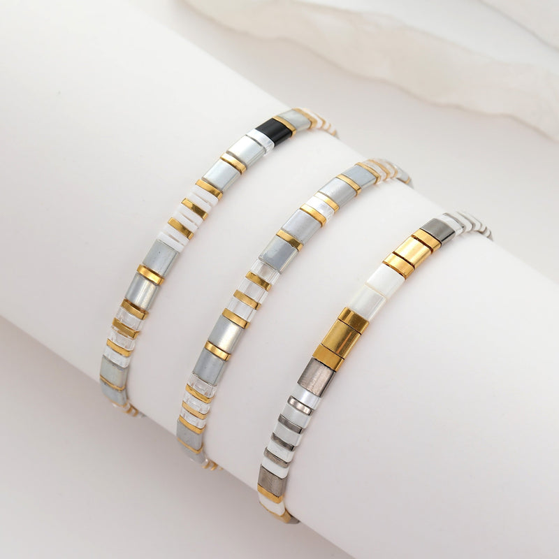 Set Stars - Pulseiras de pérolas