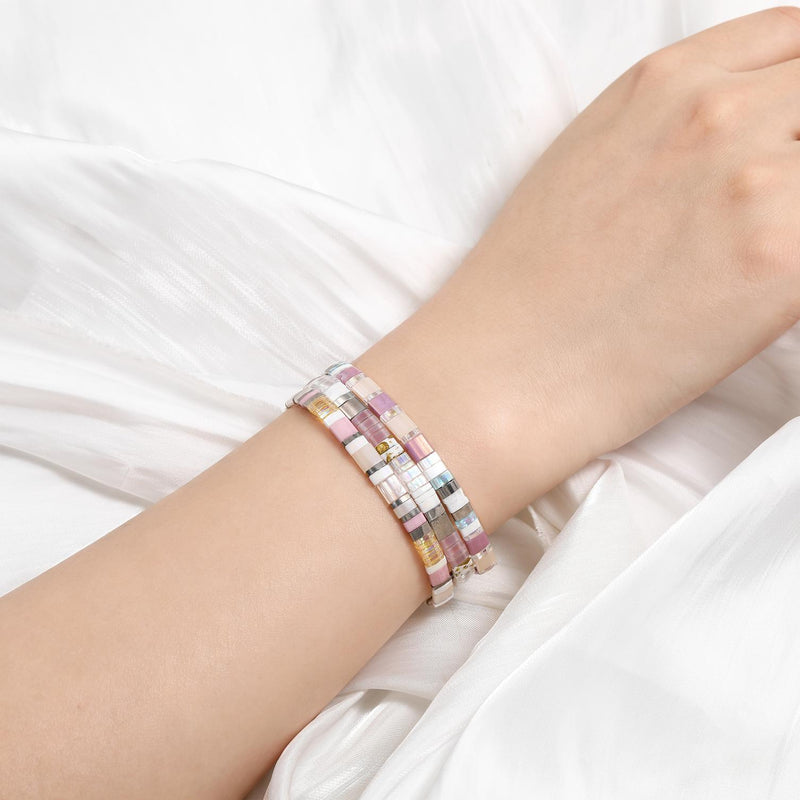 Parure Amélie - Bracelet de perles