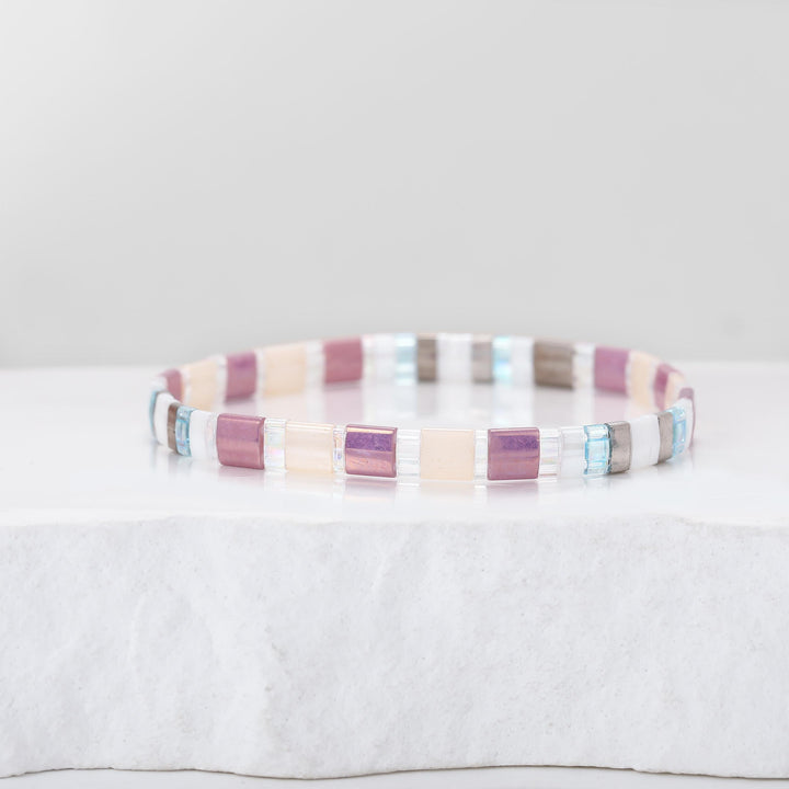 Parure Amélie - Bracelet de perles