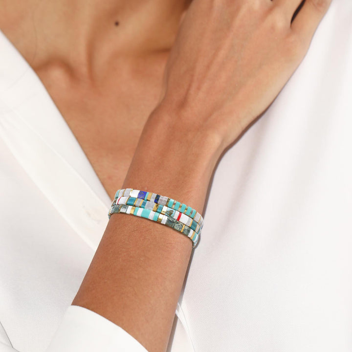 Parure Elina - Bracelets de perles