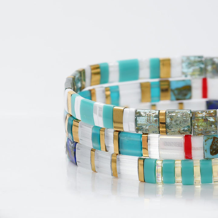 Parure Elina - Bracelets de perles