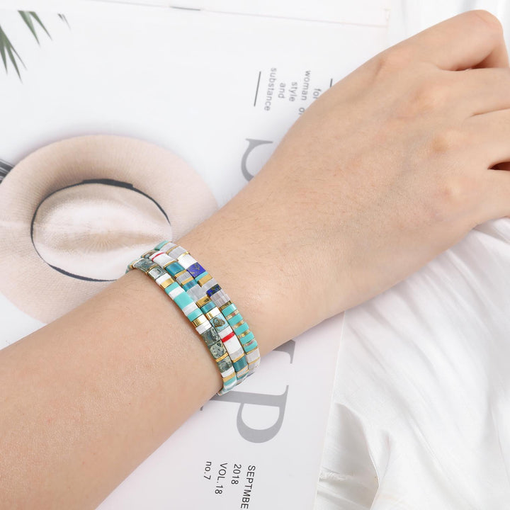 Parure Elina - Bracelets de perles