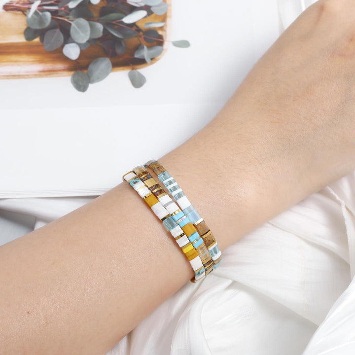 Parure Jana - Bracelets de perles