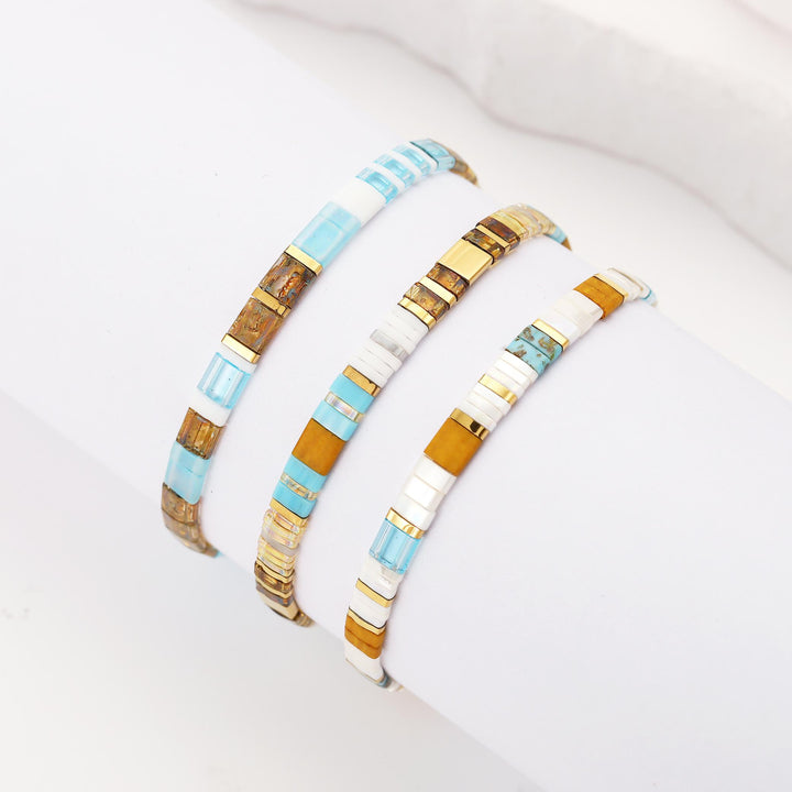Parure Jana - Bracelets de perles