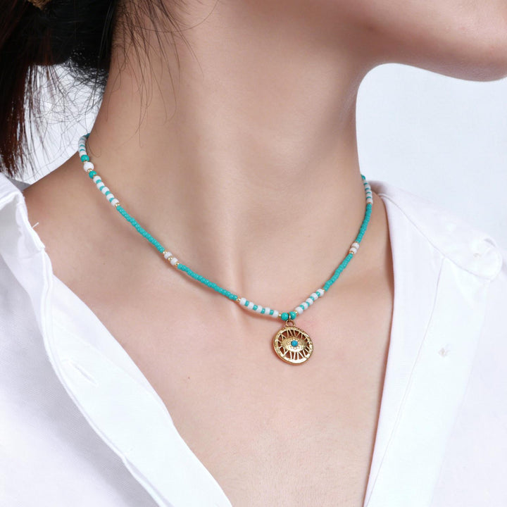 Marée – Collar con piedra