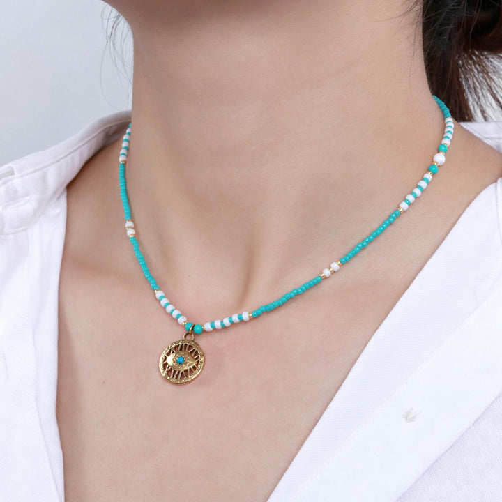 Marée – Collar con piedra