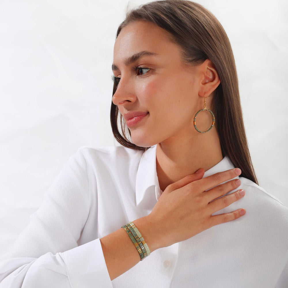 Ensemble Luna (Parure et boucles d'oreilles Luna)