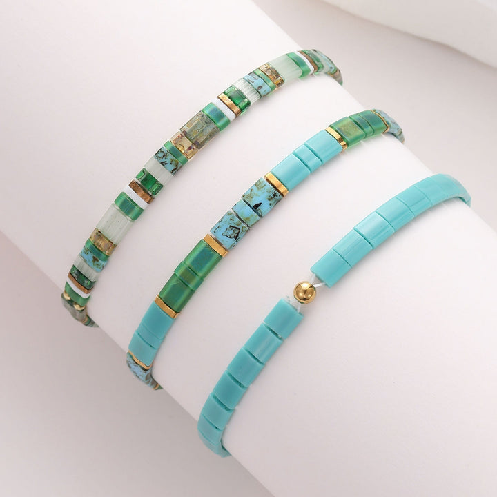 Ensemble Savane (Parures Luna, Émeraude, et Le Morne)