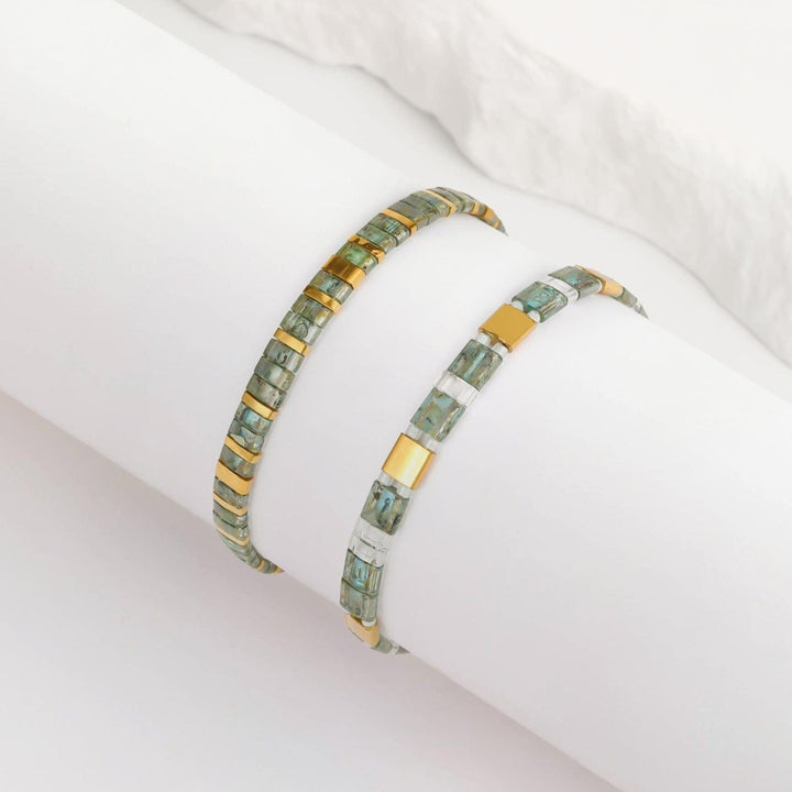 Parure Elna - Bracelet de perles