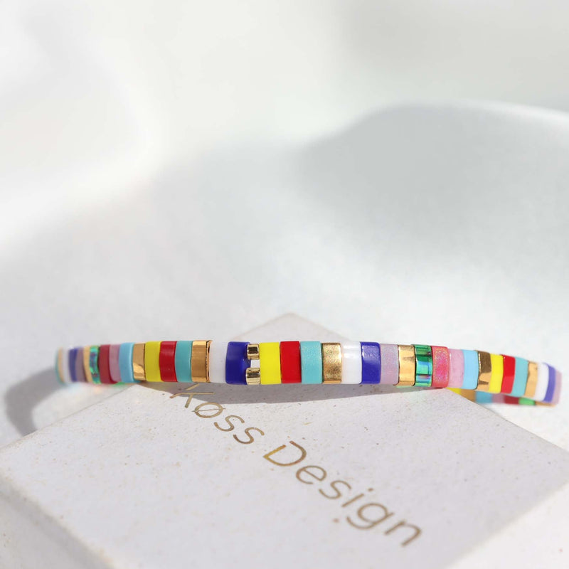 bracelet perle plate japonaise