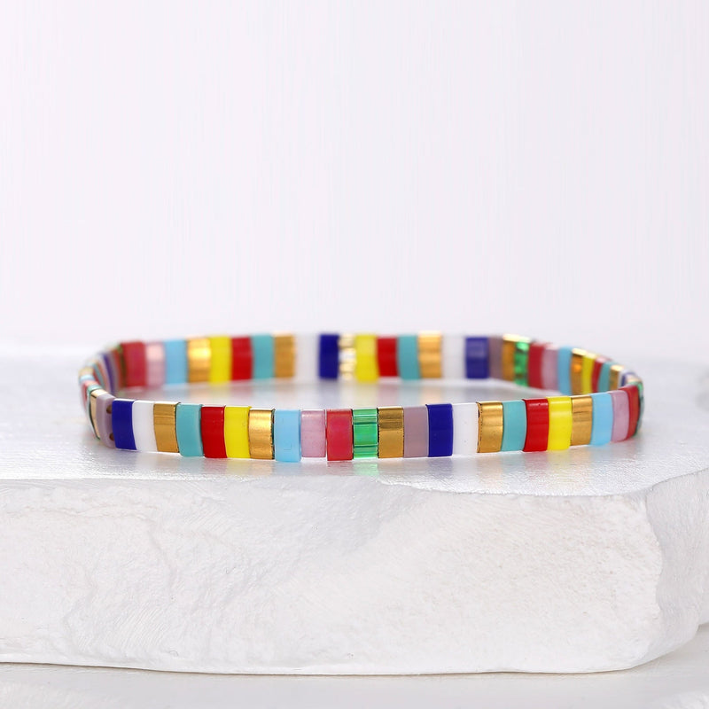 bracelet perle plate japonaise