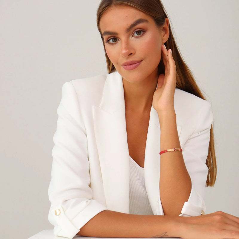 Capucine - Bracelet de perles