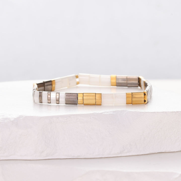 bracelet perle plate japonaise