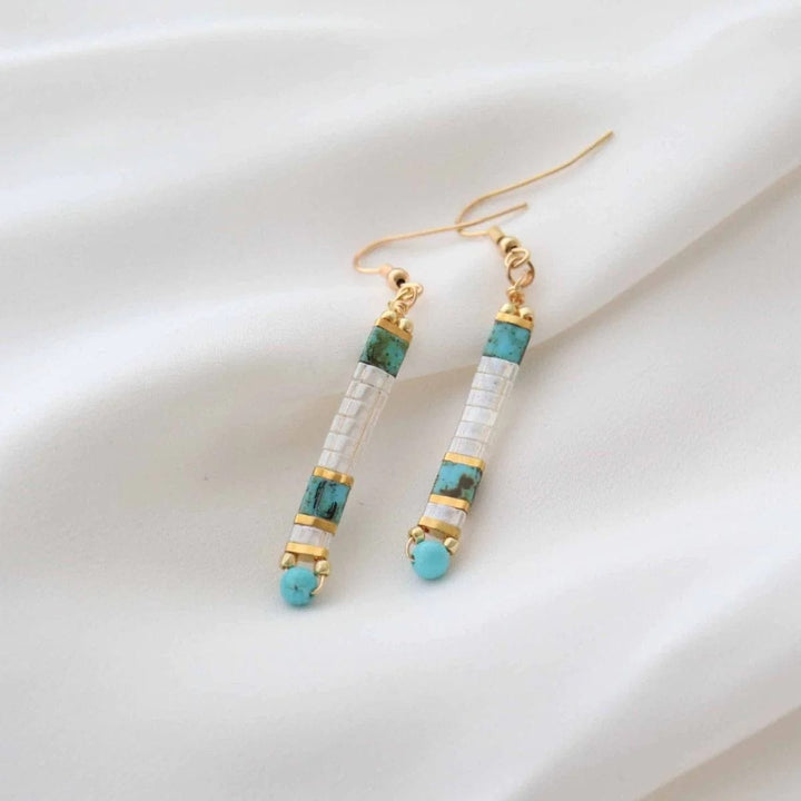 Ensemble Lou (Boucles d'oreilles, collier et parure)