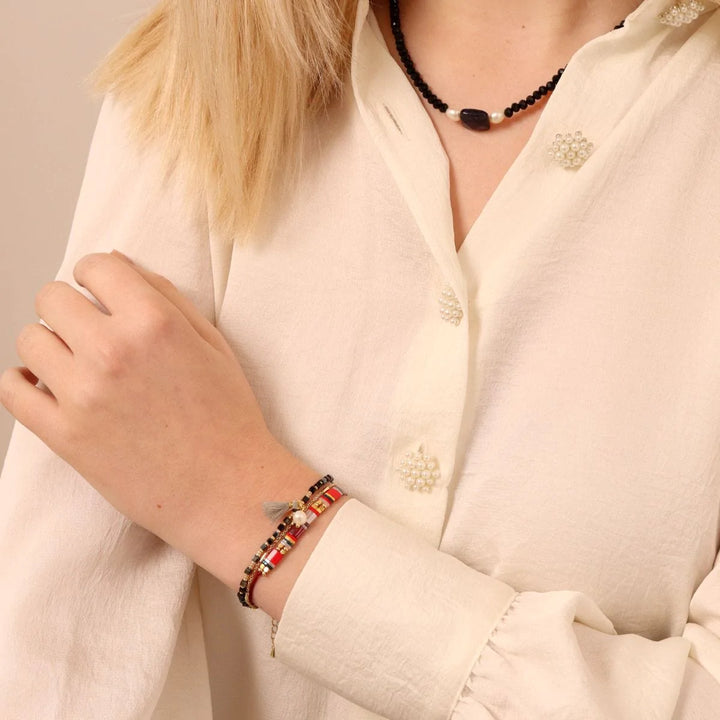 Iris - Bracelet de Perles