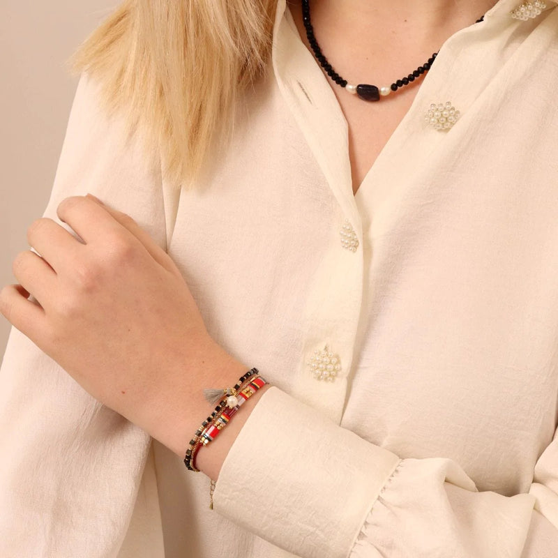 Iris - Bracelet de Perles