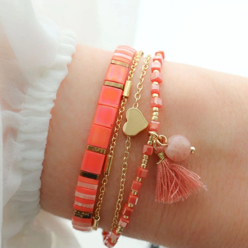 Majvi - Bracelet de perles