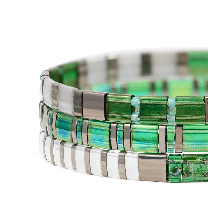 Parure Alenia - Bracelets de Perles