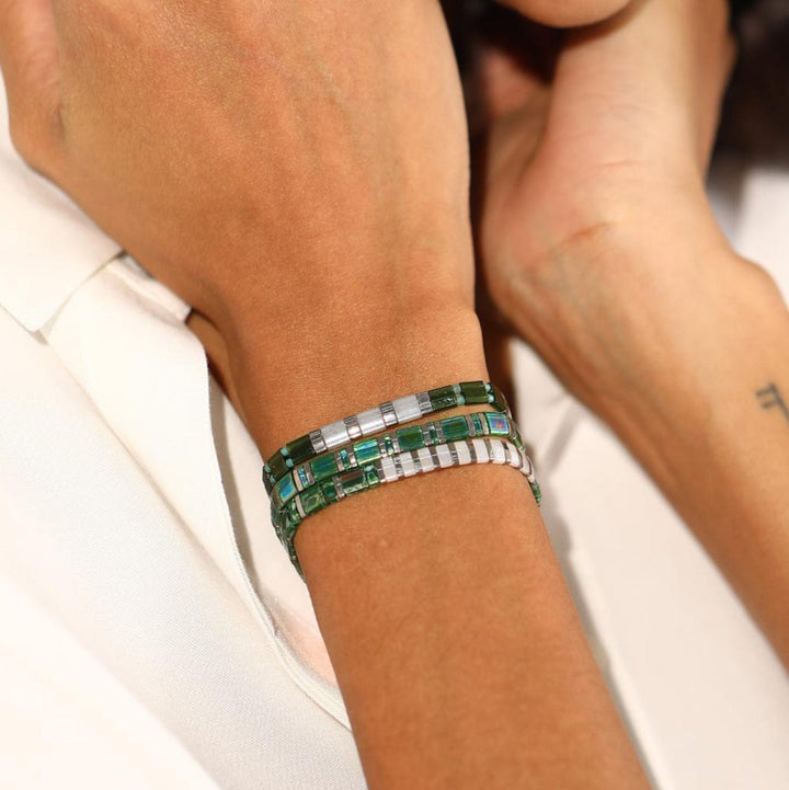 Parure Alenia - Bracelets de Perles