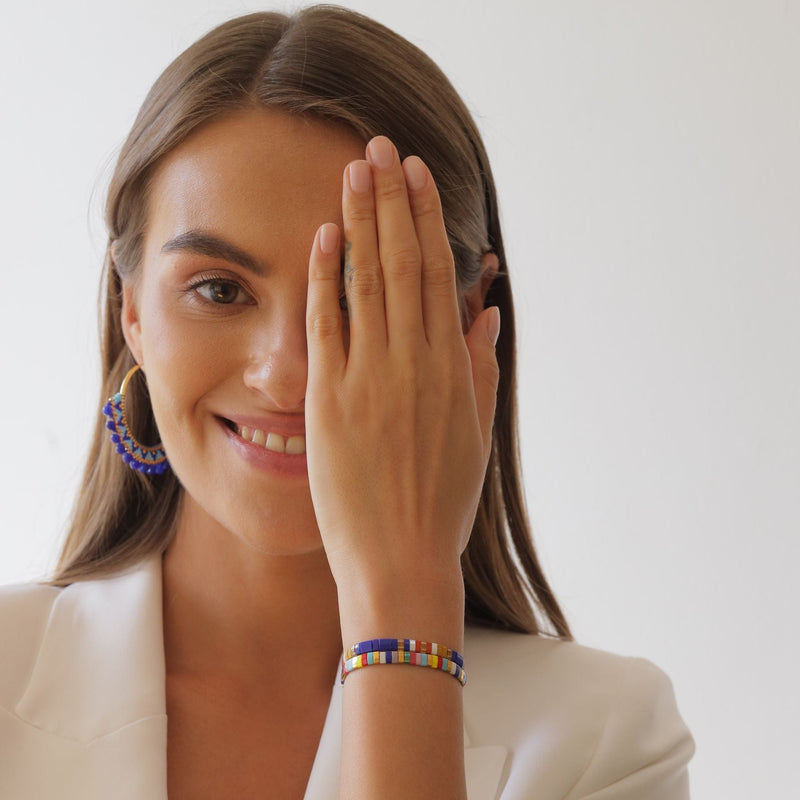 Parure Anka - Bracelets de perles