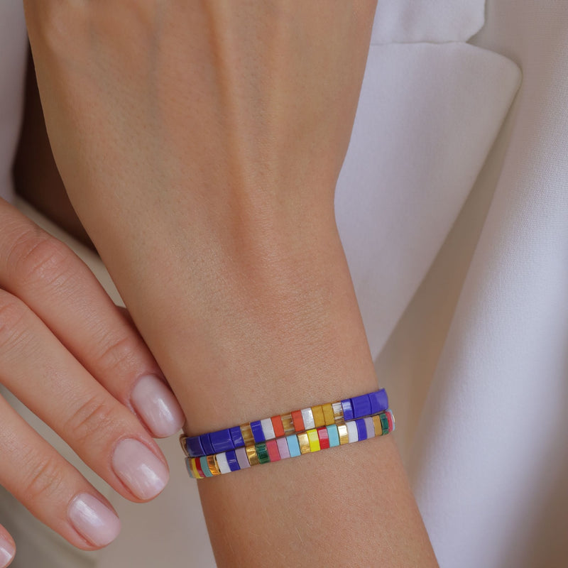 Parure Anka - Bracelets de perles