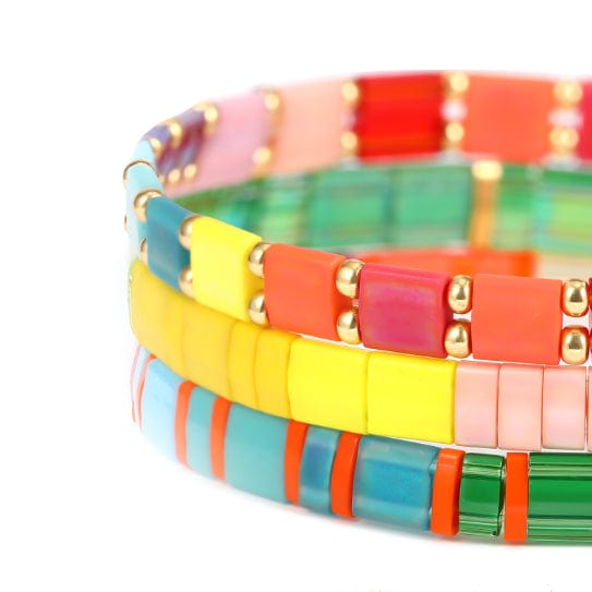 Parure Chamarel - Bracelet de perles