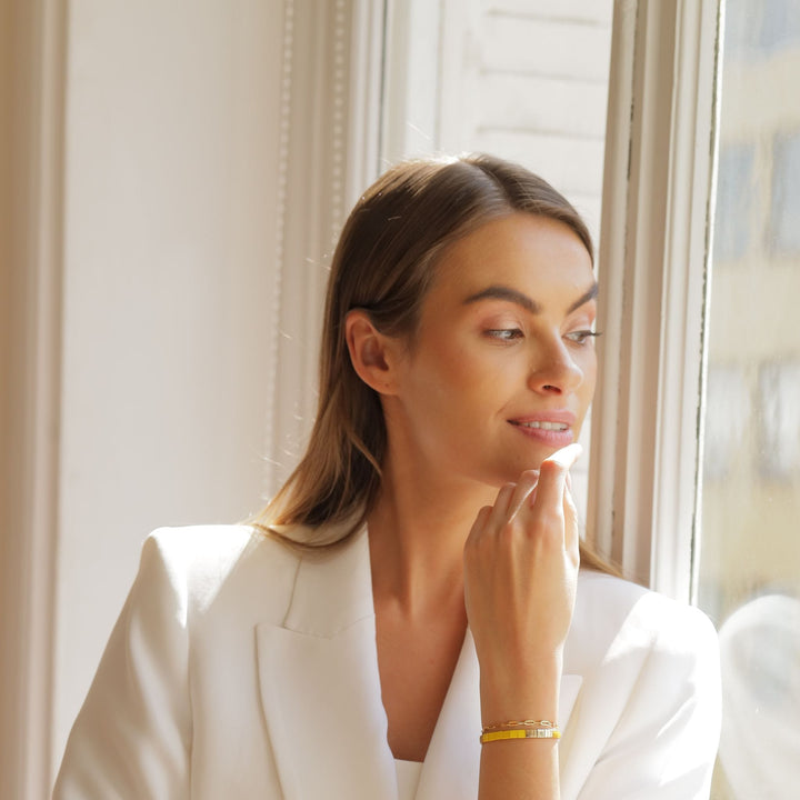 Parure Clea - Bracelet de perles