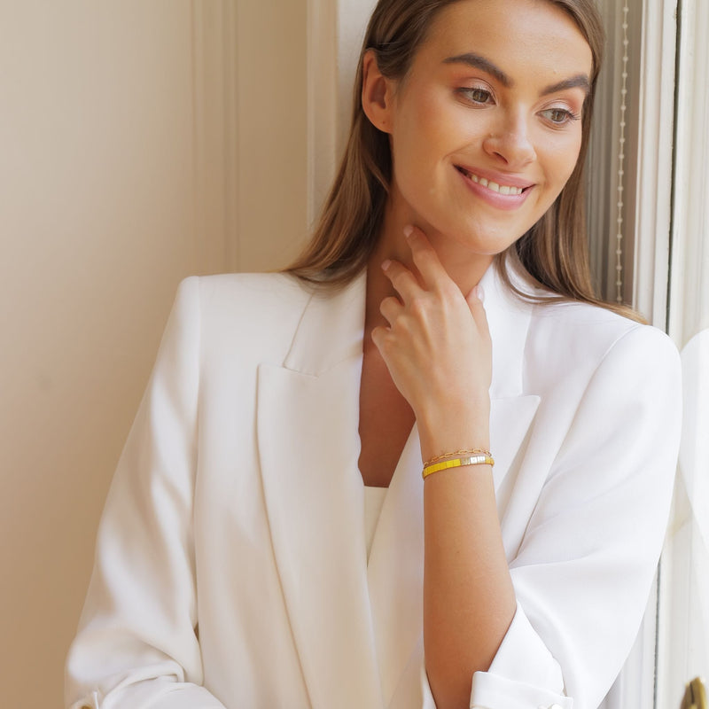 Parure Clea - Bracelet de perles