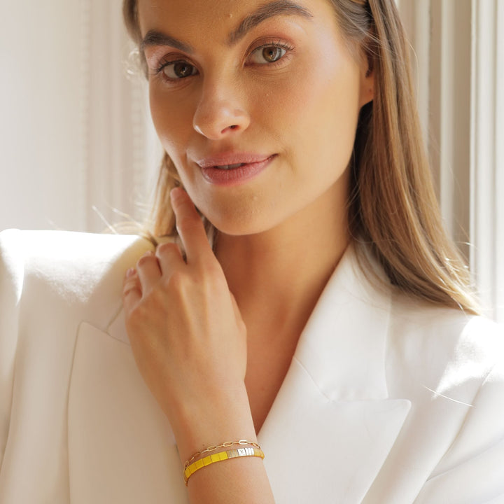 Parure Clea - Bracelet de perles