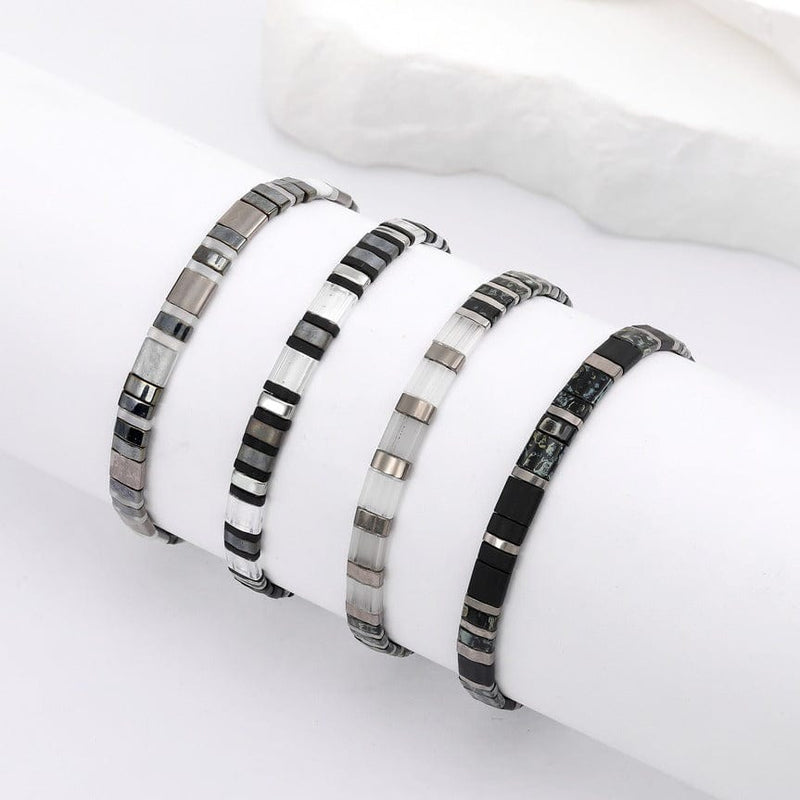 Parure Clio - Bracelets de Perles - bracelet de perles colorées fait main en perles Miyuki par Køss Design