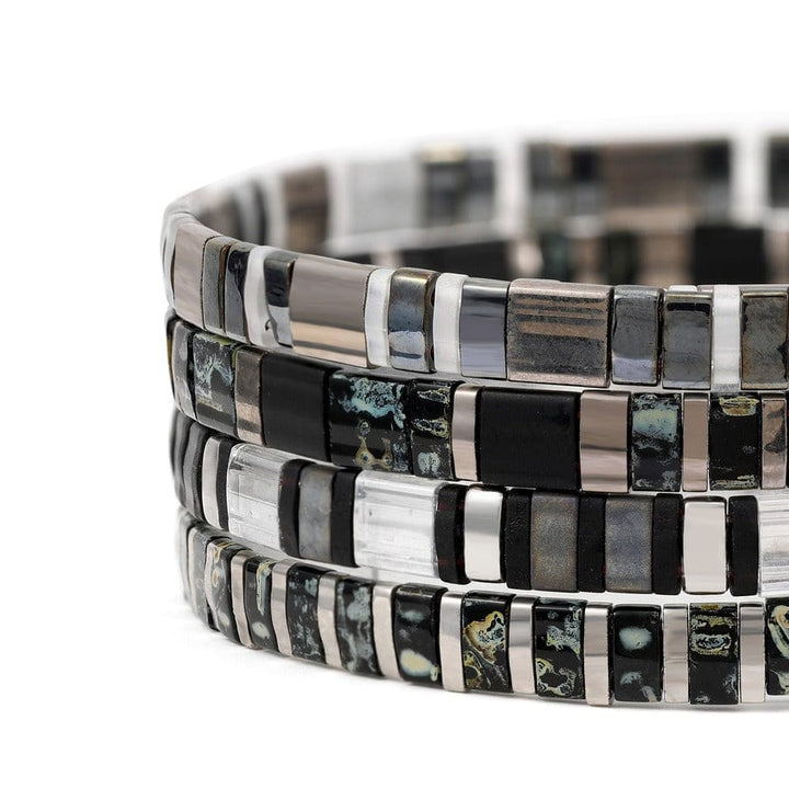 Parure Clio - vue détaillée des perles Miyuki japonaises