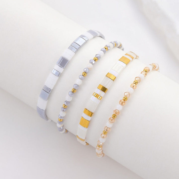 Parure Isa - Bracelets de perles