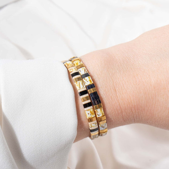 Parure Kasha - Bracelet de perles