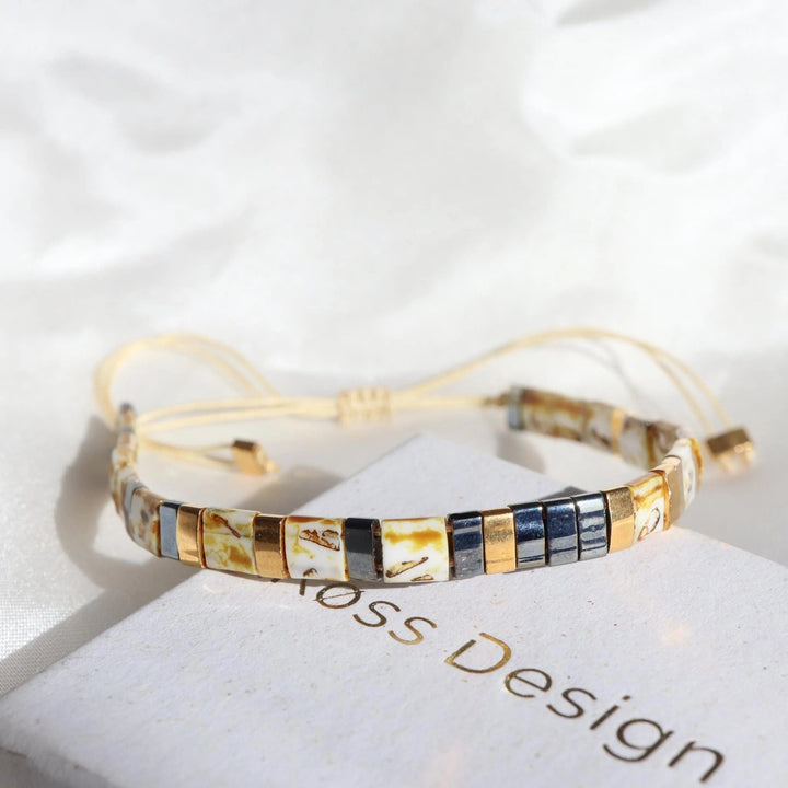 Parure Kasha - Bracelet de perles