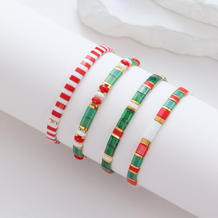 Set Natal - Pulseiras de Pérolas