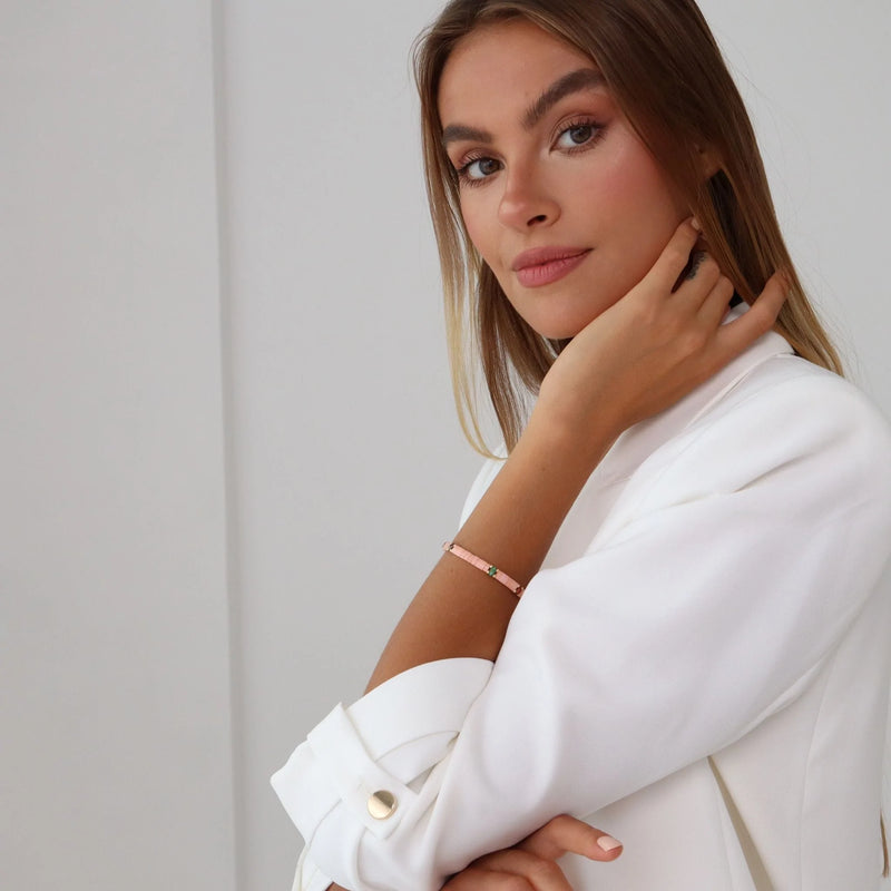 Parure Cerise - Bracelets de perles