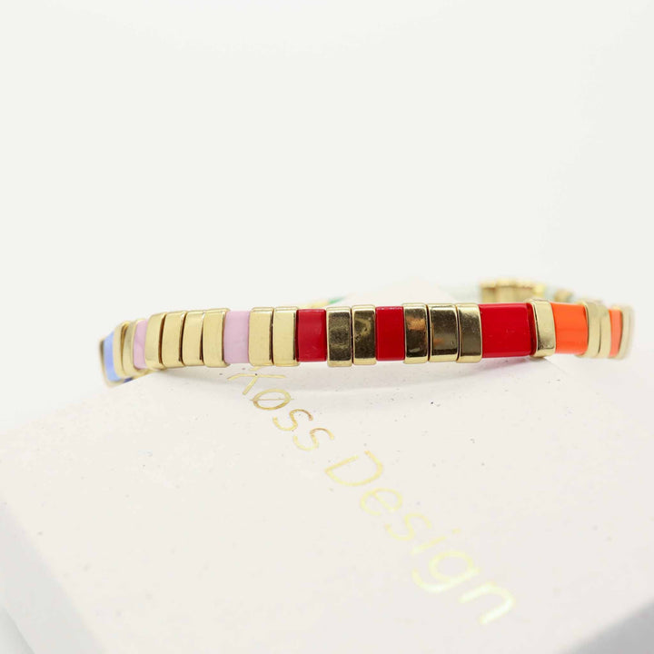 Parure Rainbøw - Bracelets de Perles