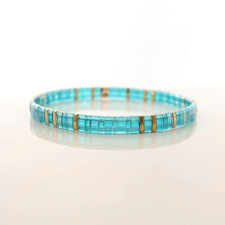 Parure Søl - Bracelets de perles