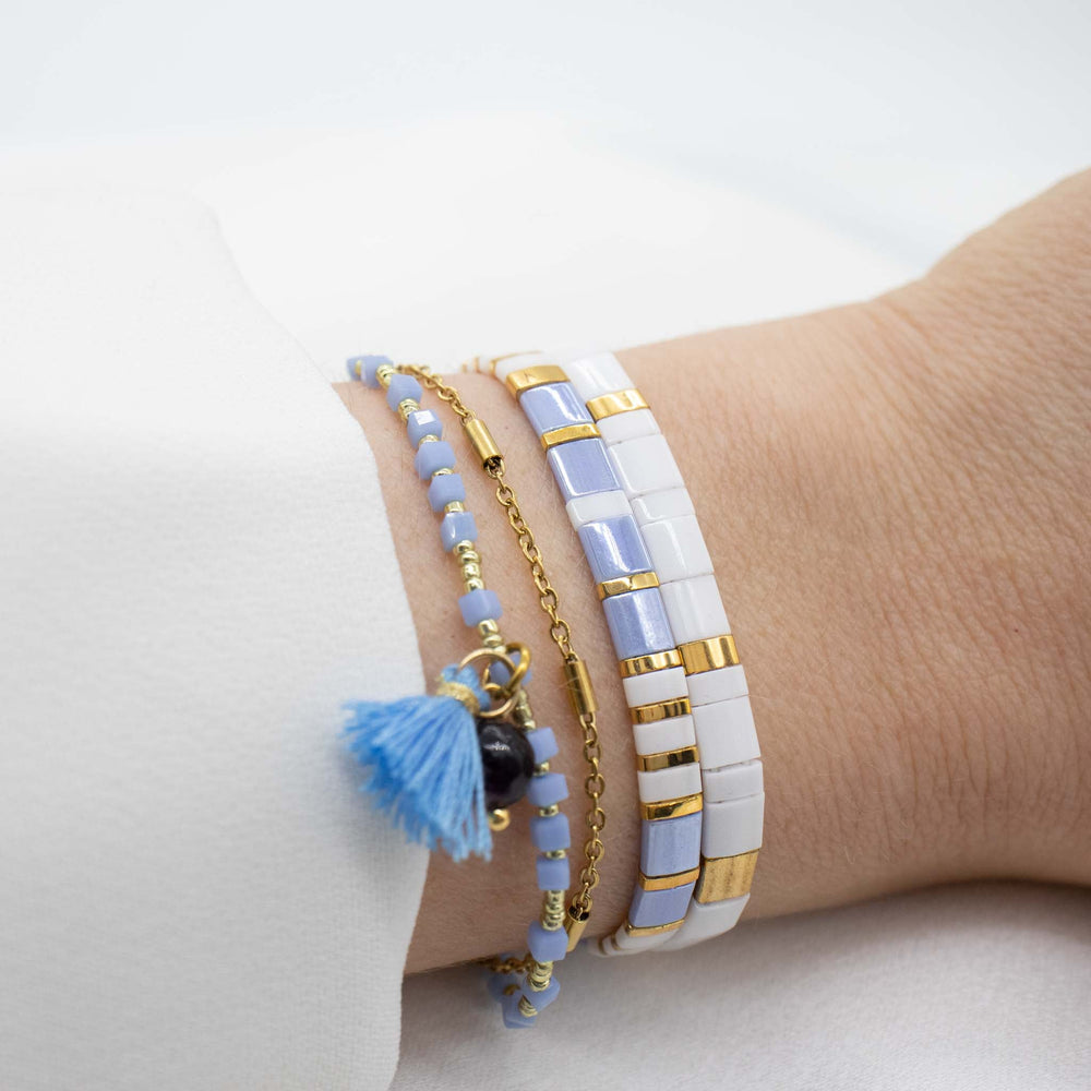 Sky - Bracelet de perles