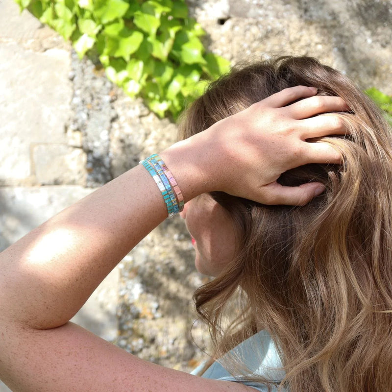Ensemble Sky - Bracelet de perles