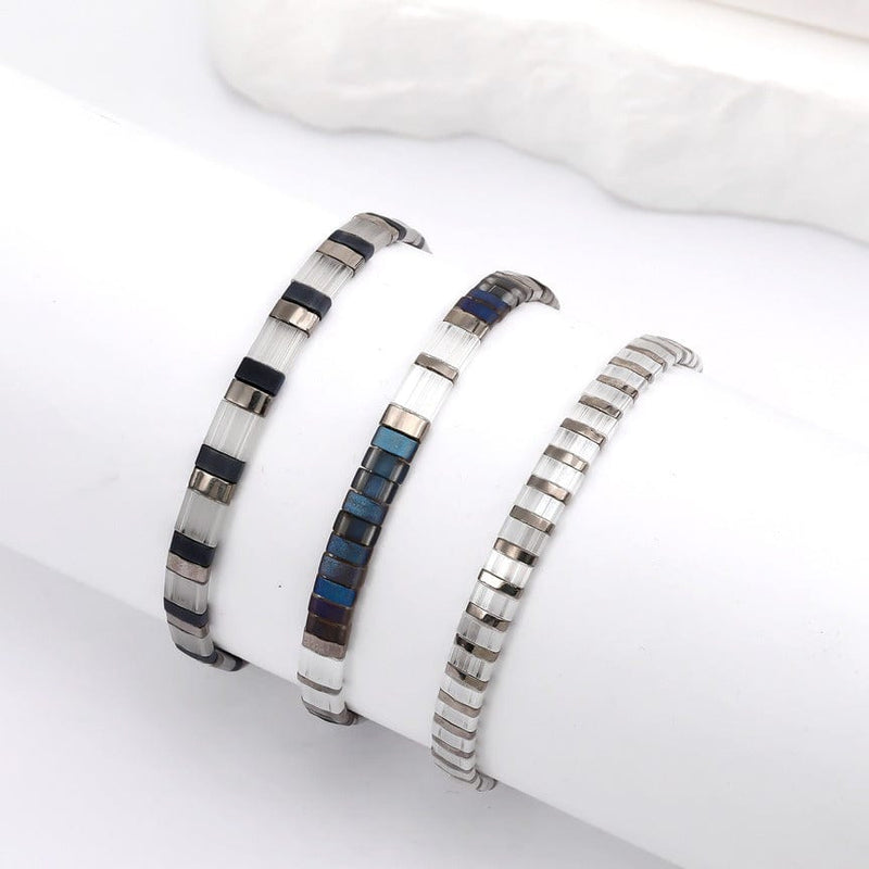 Parure Adela - Bracelets de perles - bracelet de perles fait main en perles Miyuki par Køss Design