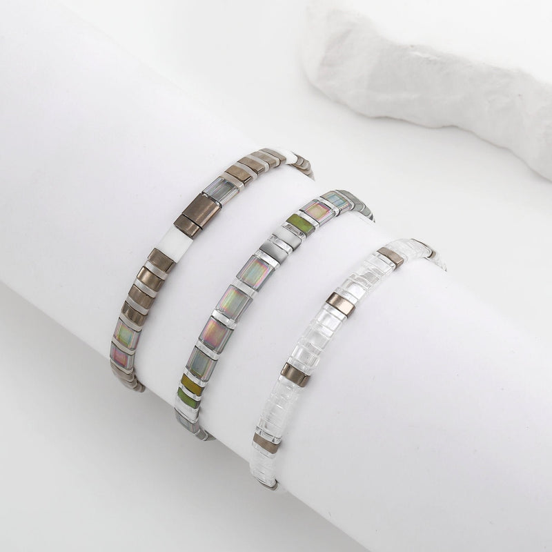 Parure Celine - Bracelets de perles