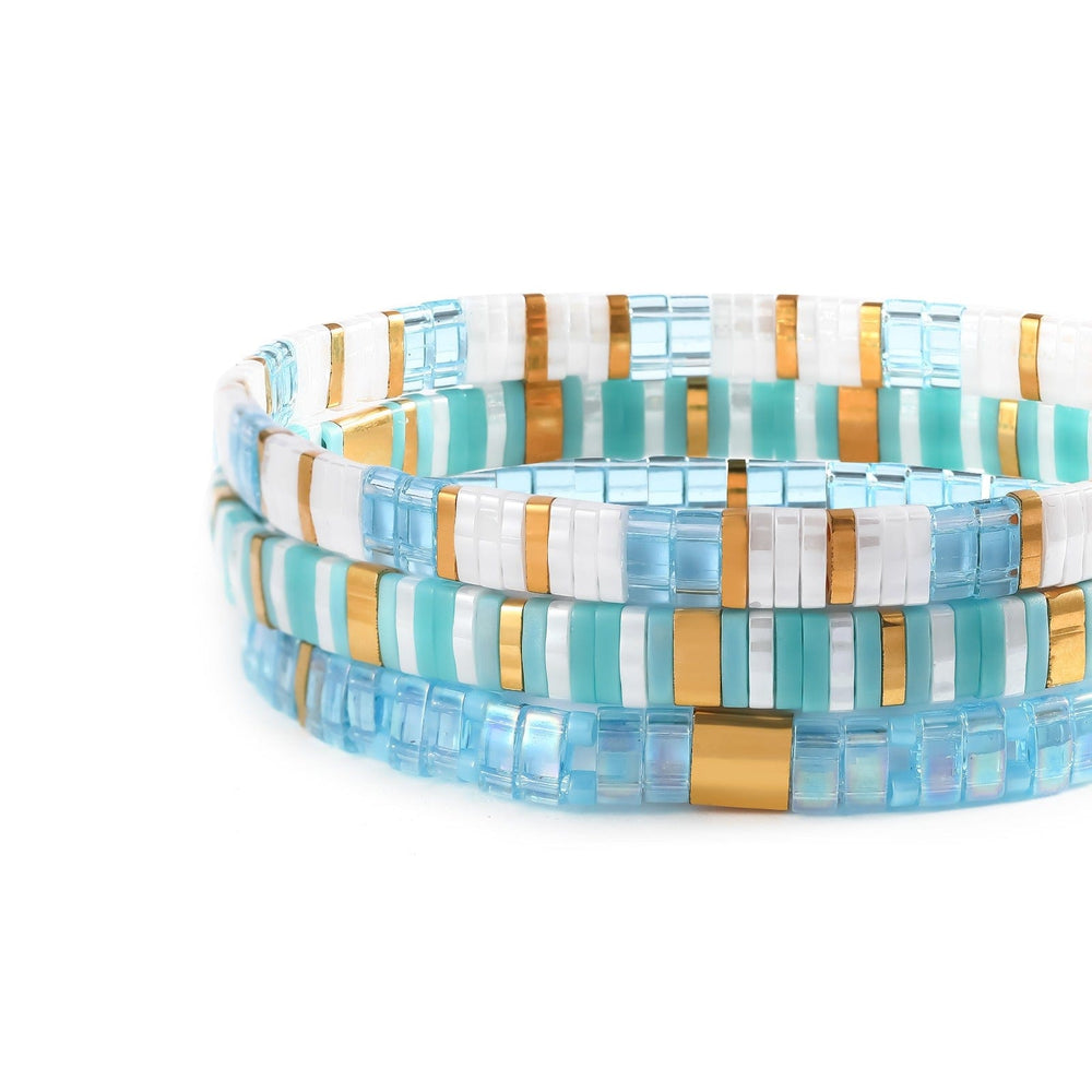 Parure Ingrid - Bracelets de perles