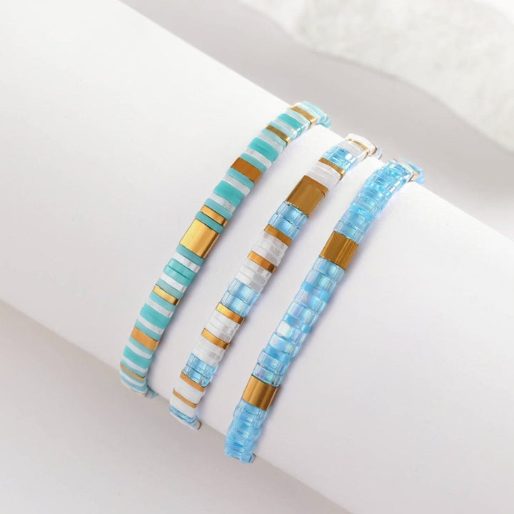 Parure Ingrid - Bracelets de perles