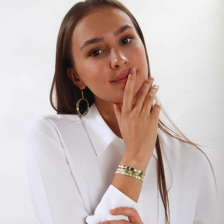 Parure Leonie - Bracelets de perles